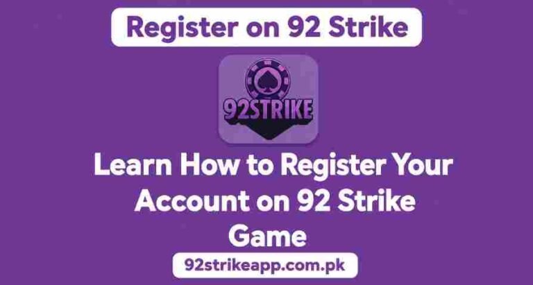 92strike register game